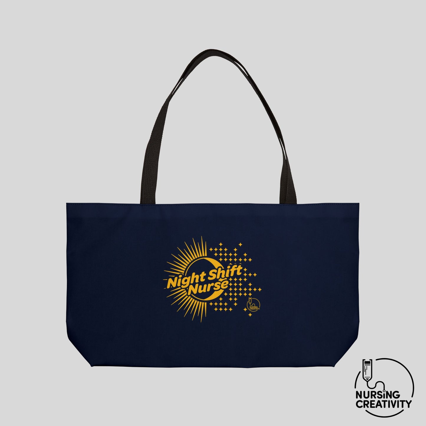 NIGHT SHIFT NURSE WEEKENDER TOTE BAG