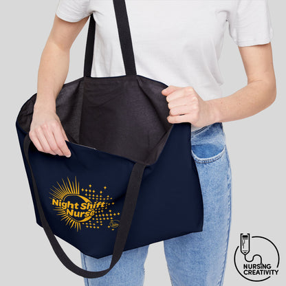 NIGHT SHIFT NURSE WEEKENDER TOTE BAG