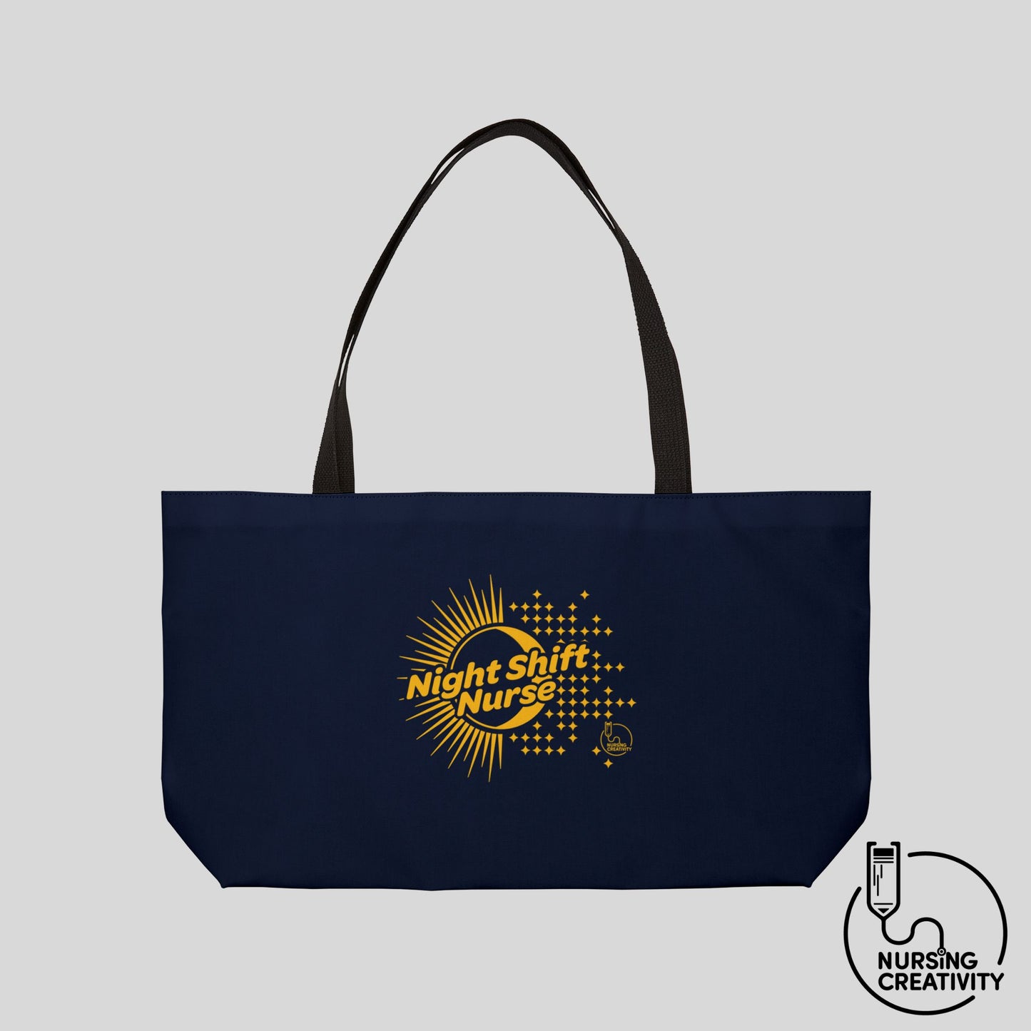 NIGHT SHIFT NURSE WEEKENDER TOTE BAG