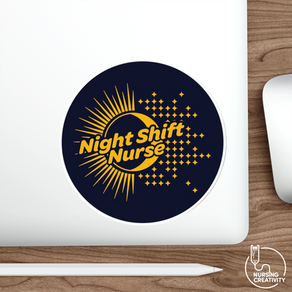 Night Shift Nurse Sticker